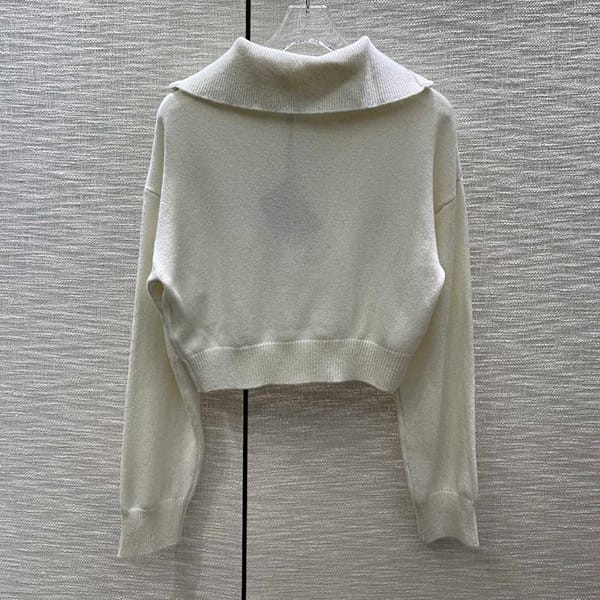 希少ミュウミュウ コピー カシミヤニットポロシャツ 2色 myi95768